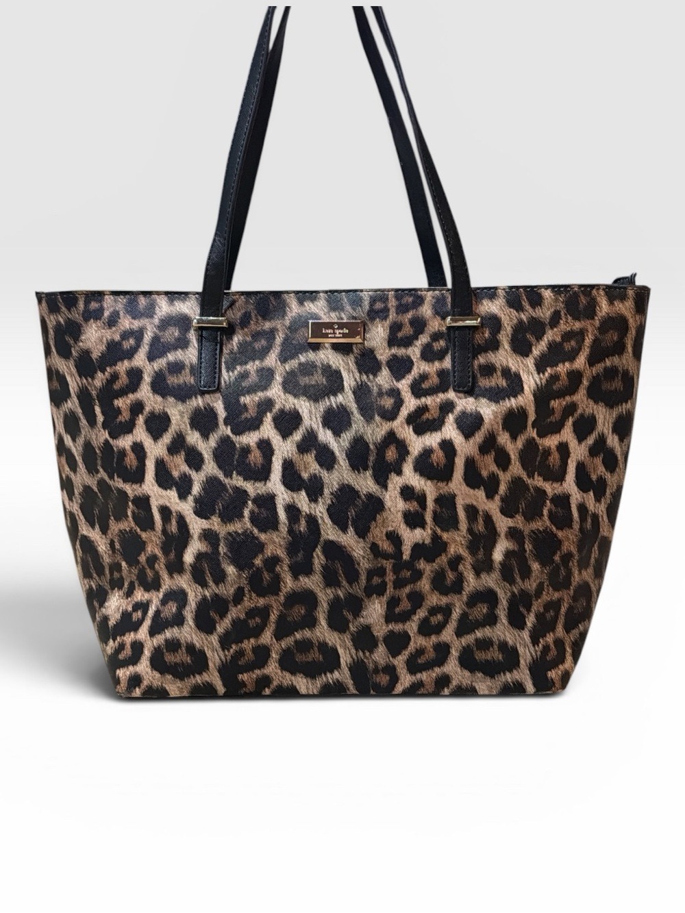 Kate Spade Leopard Cedar Street Small Harmony Tote Bag